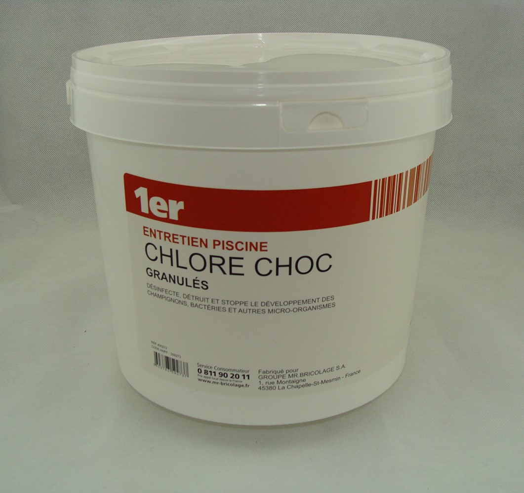 Chlore choc granules 5 kg - 1ER