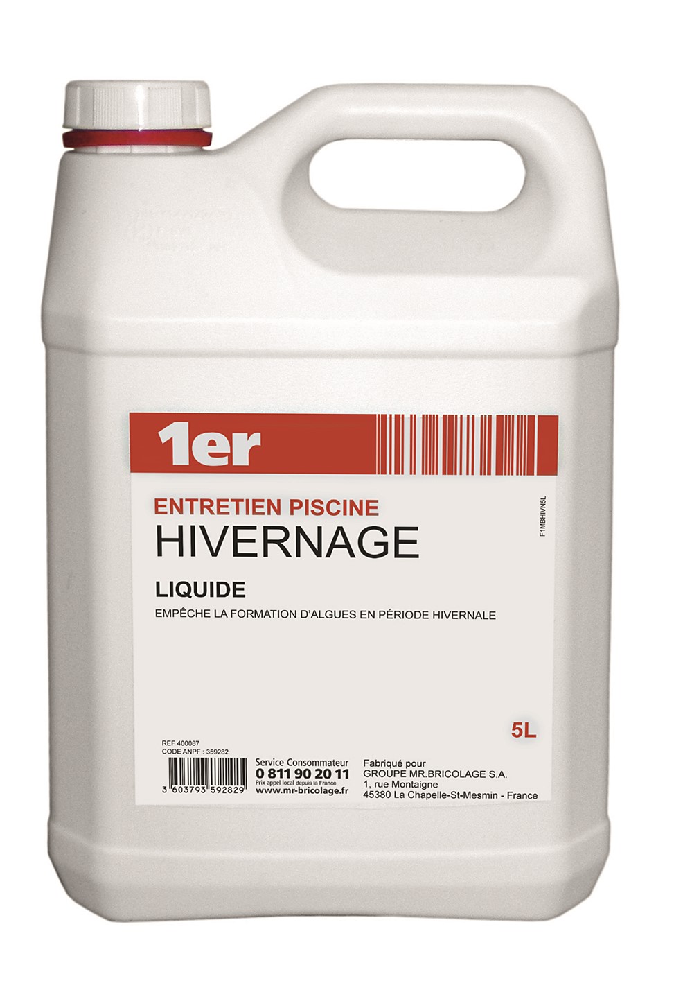 Entretien piscine hivernage 5 L - 1ER