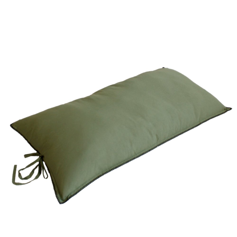 Coussin matelas Copacabana 120 x 60 cm marron - DECOSTARS