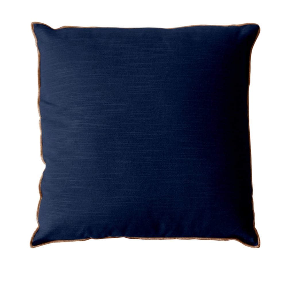 Coussin déhoussable Vegetalis 40 x 40 cm marine - DECOSTARS