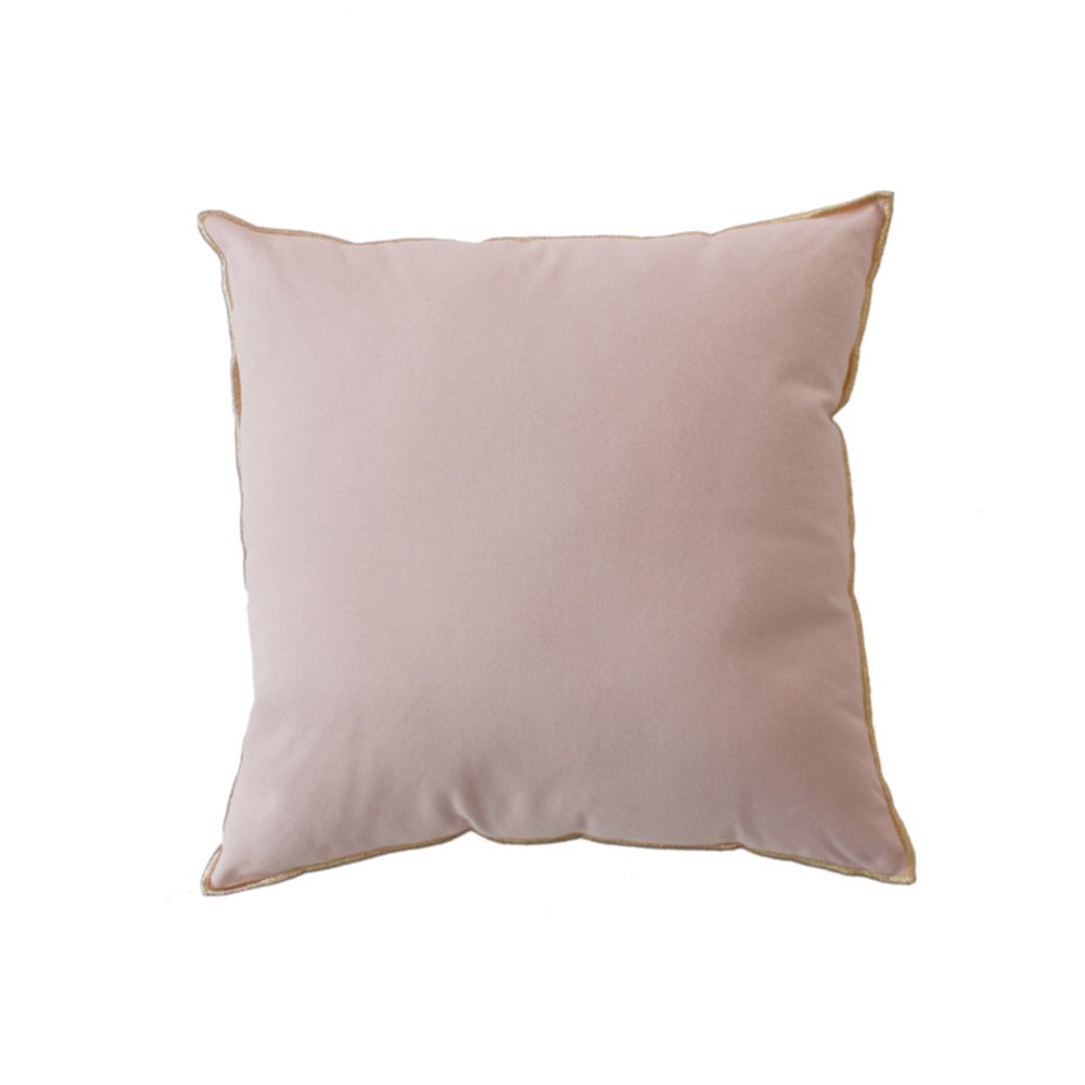 Coussin déhoussable uni Harmony 40 x 40 cm beige - DECOSTARS