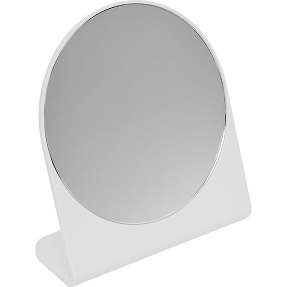 Miroir sur pieds rond 1 face blanc - TENDANCE