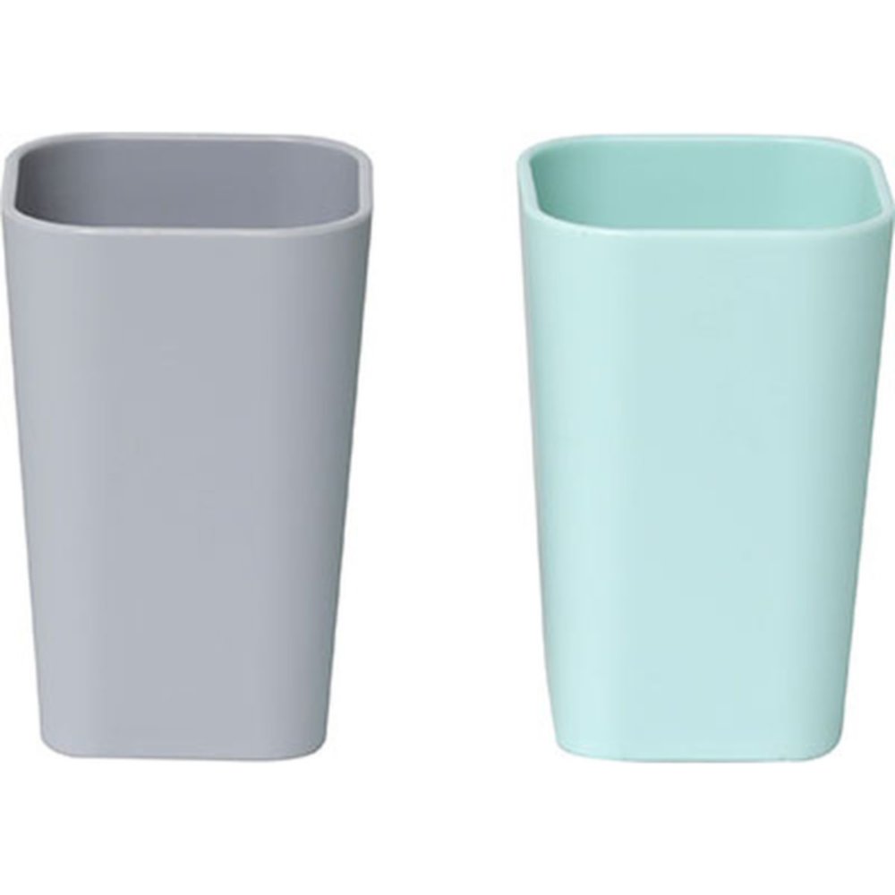 Gobelet plastique uni gris ou vert Tokyo - TENDANCE