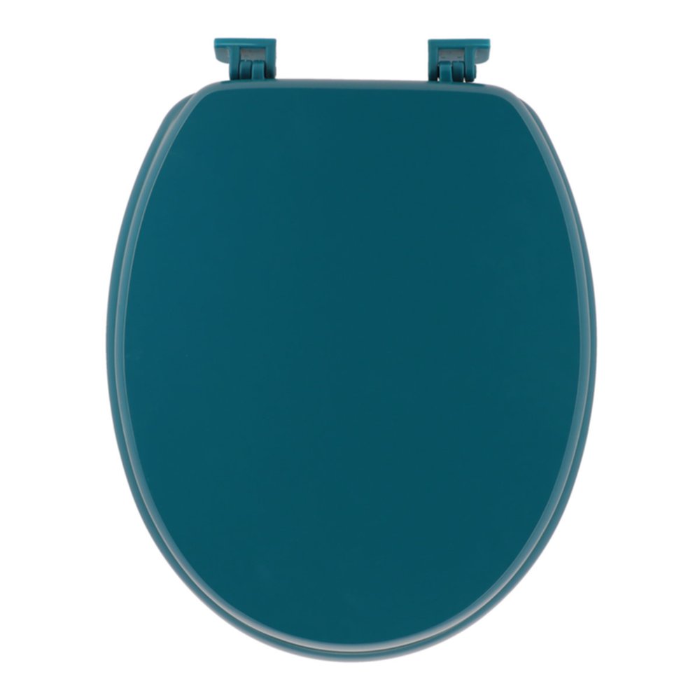 Abattant WC MDF bleu tahitien 18