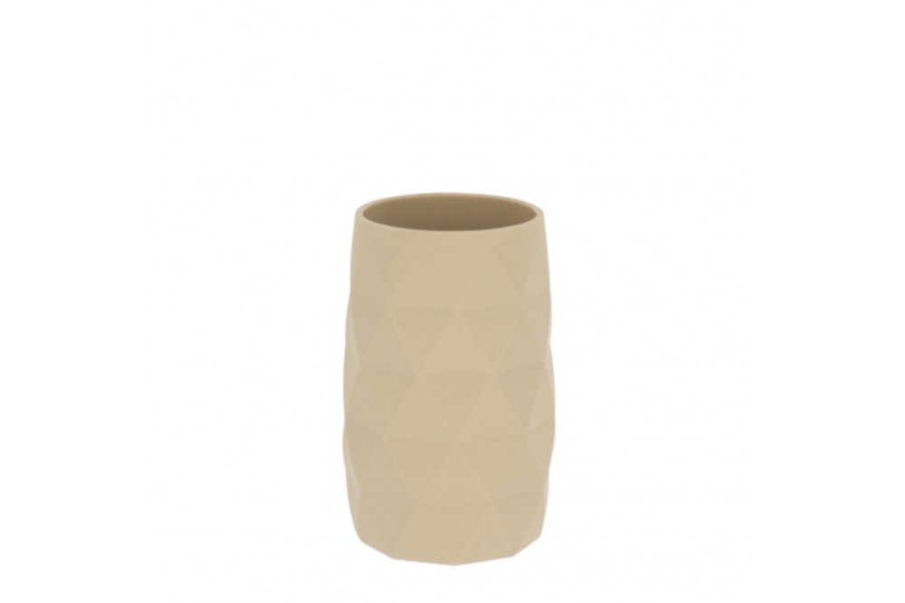 Gobelet ABS/caoutchou beige - TENDANCE