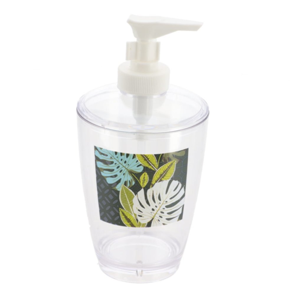 Distributeur savon imprimé Vent d'exotisme 300 mL - TENDANCE