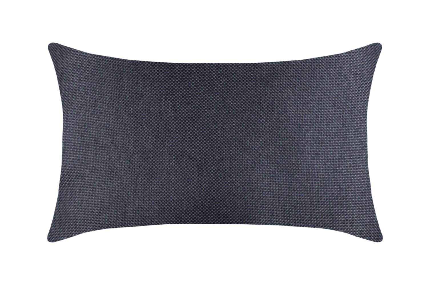 Coussin polyester Copenhague 30 x 50 cm cotelé anthracite - LOVELY CASA