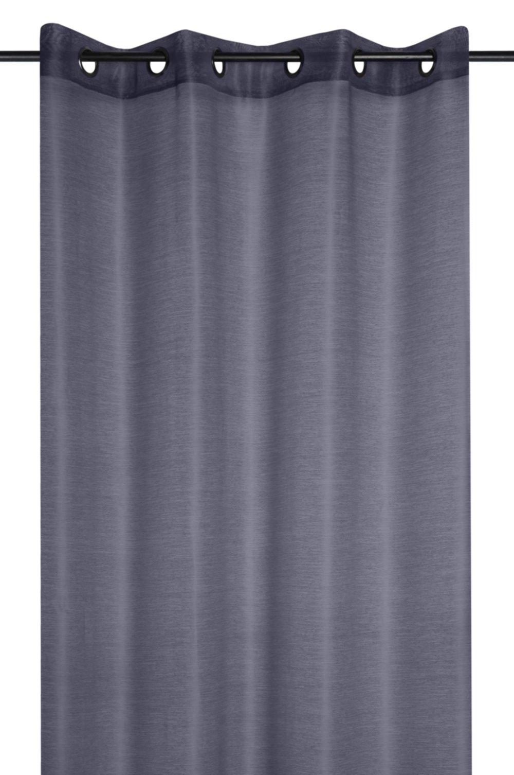 Voilage Linwood 140 x 260 cm gris anthracite - LOVELY CASA