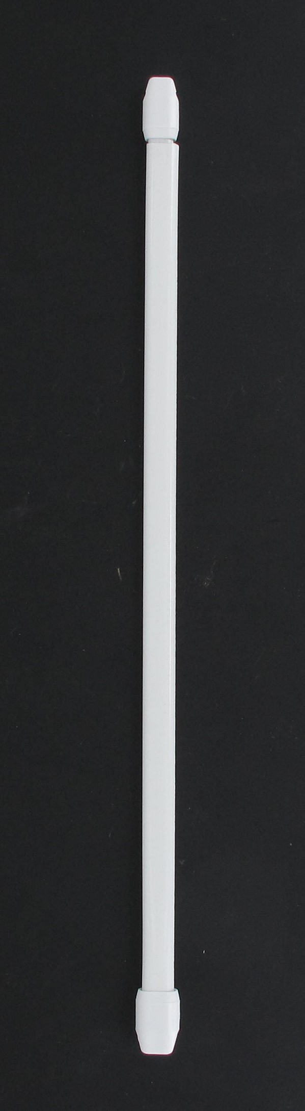 Lot de 2 tringles extensible ovale 110 x 140 cm - blanc
