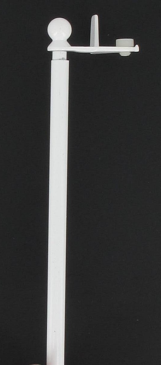 Tringle fix'vit autobloquante ⌀ 9 mm extensible 30/50 cm - blanc