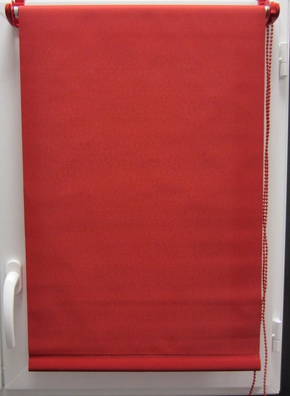 Store enrouleur tamisant 60x180cm rouge