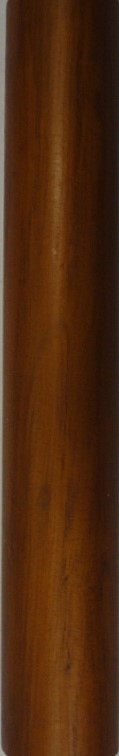 Barre bois 1,50 m ⌀ 28 - couleur merisier