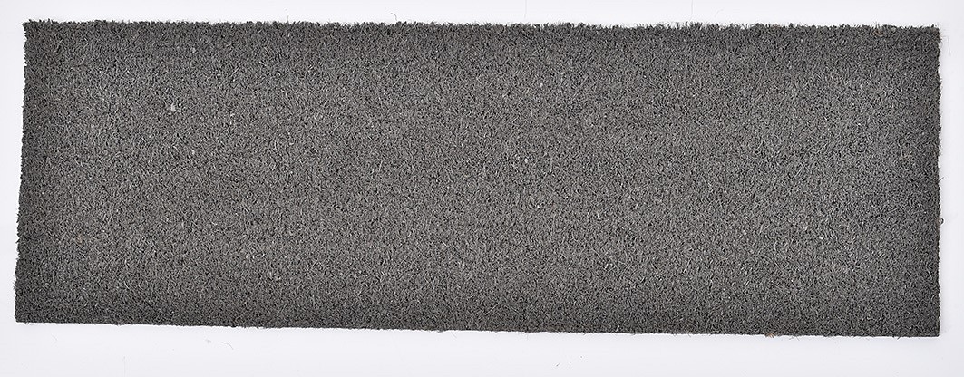 Tapis uni 25 x 75 cm cm coco - gris