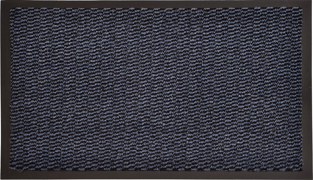 Tapis Lisa polypro/PVC bleu - 60 x 40 