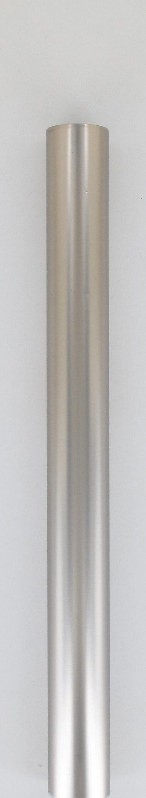 Tube fer forgé extensible ⌀ 28 1.85-3,50 m - argent mat