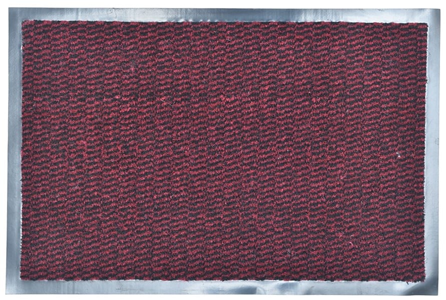 Tapis Lisa polypro/PVC bordeaux - 60 x 40