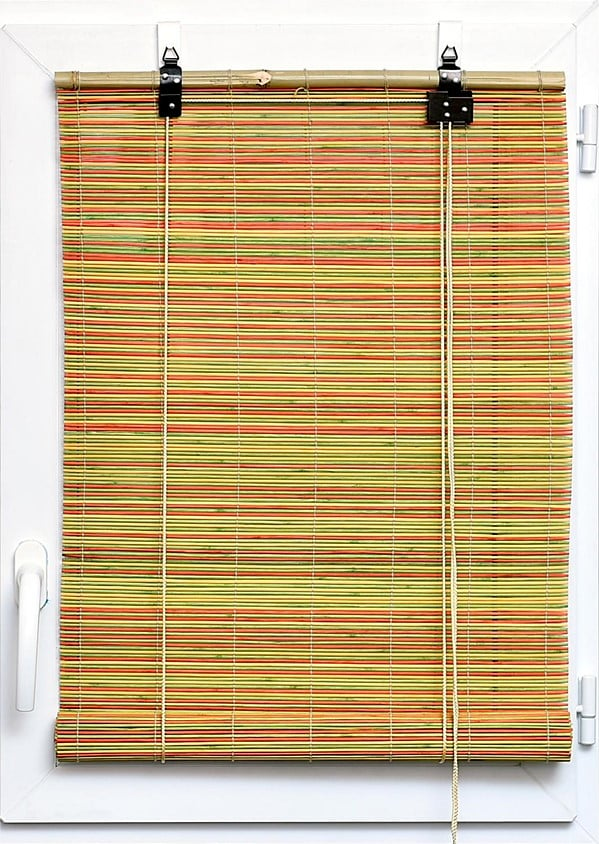 Store enrouleur en bambou 90x180cm multicolore