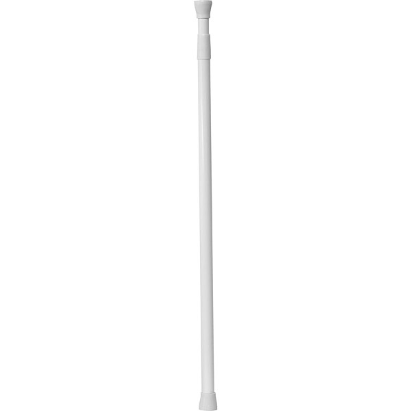 Barre de douche aluminium 70-120 cm - blanc