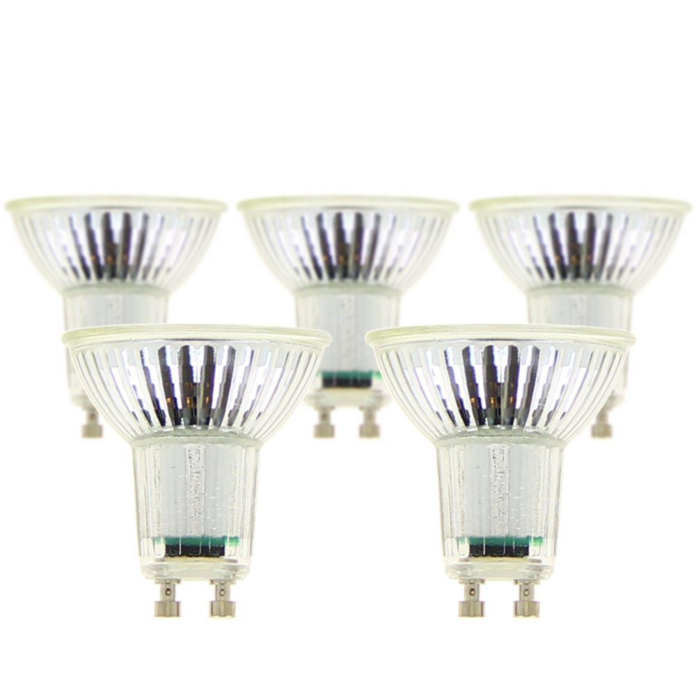 5 Ampoules LED Spot GU10 345lm 4,8W Ton chaud - XANLITE