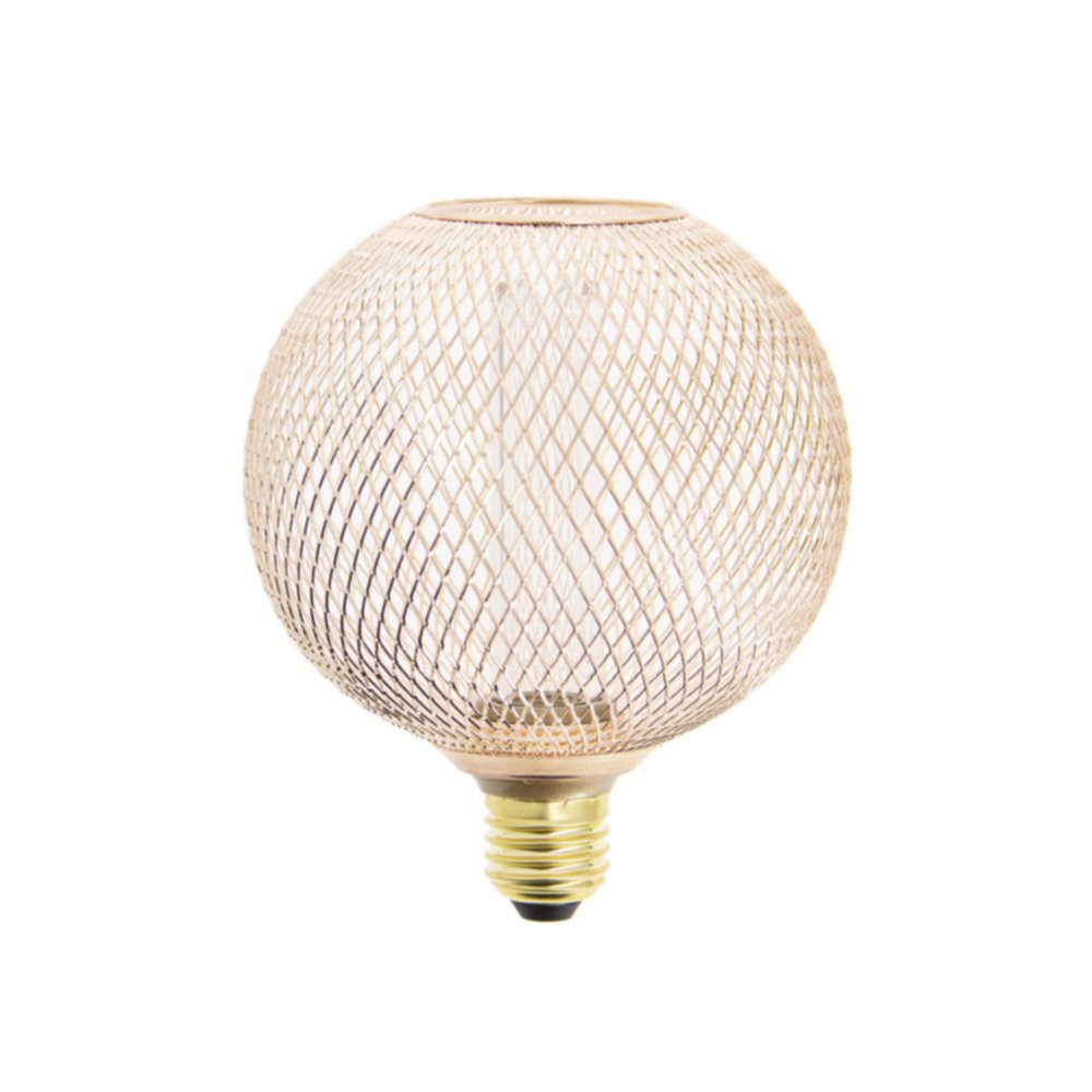 Ampoule Filament LED déco cage boule 200lm Blanc chaud - INVENTIV