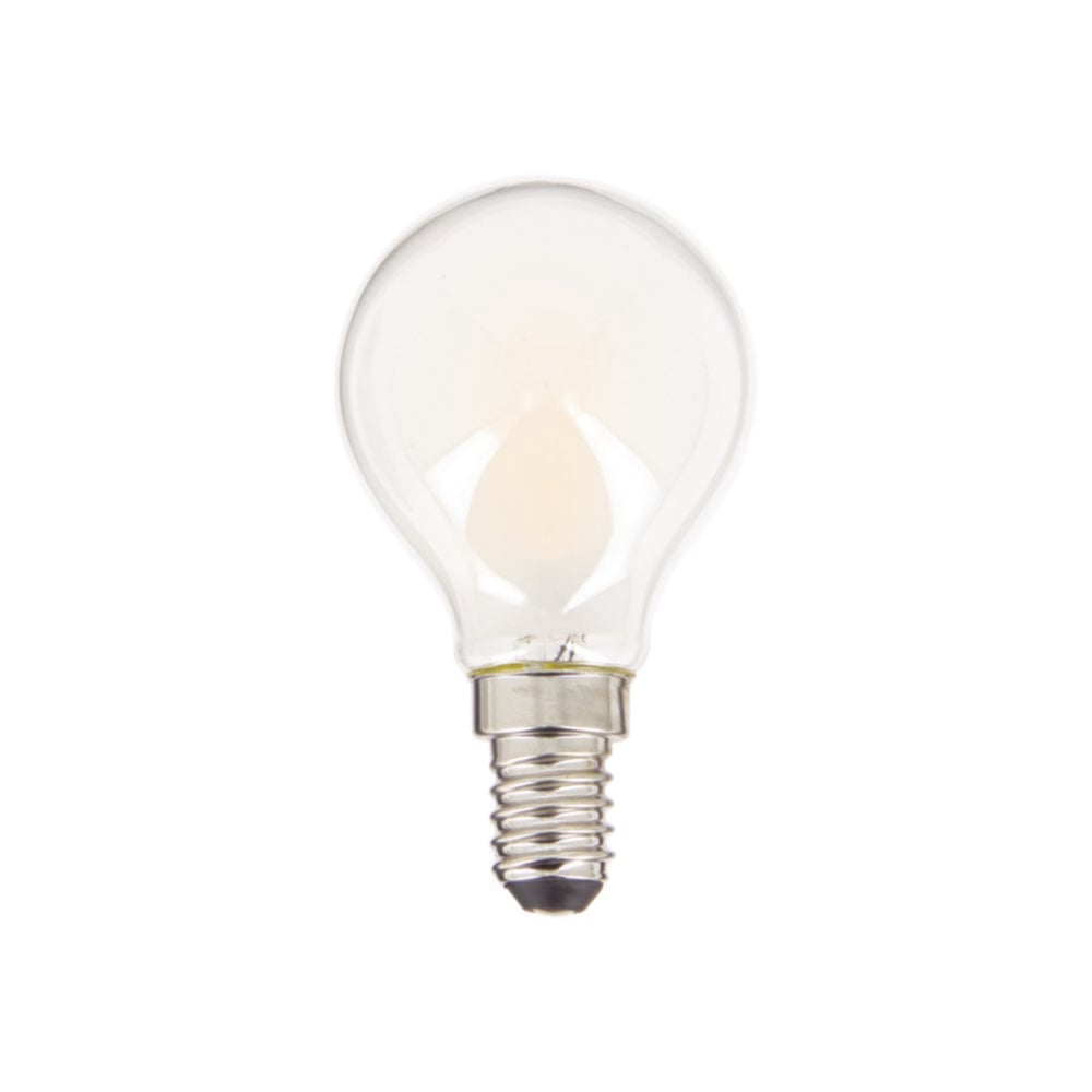 Ampoule Filament LED Sphérique Opaque E14 1055lm 2700K Blanc chaud