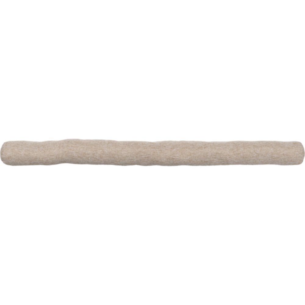 Boudin de porte simple bourrelet 80 cm effet lin beige - LUANCE