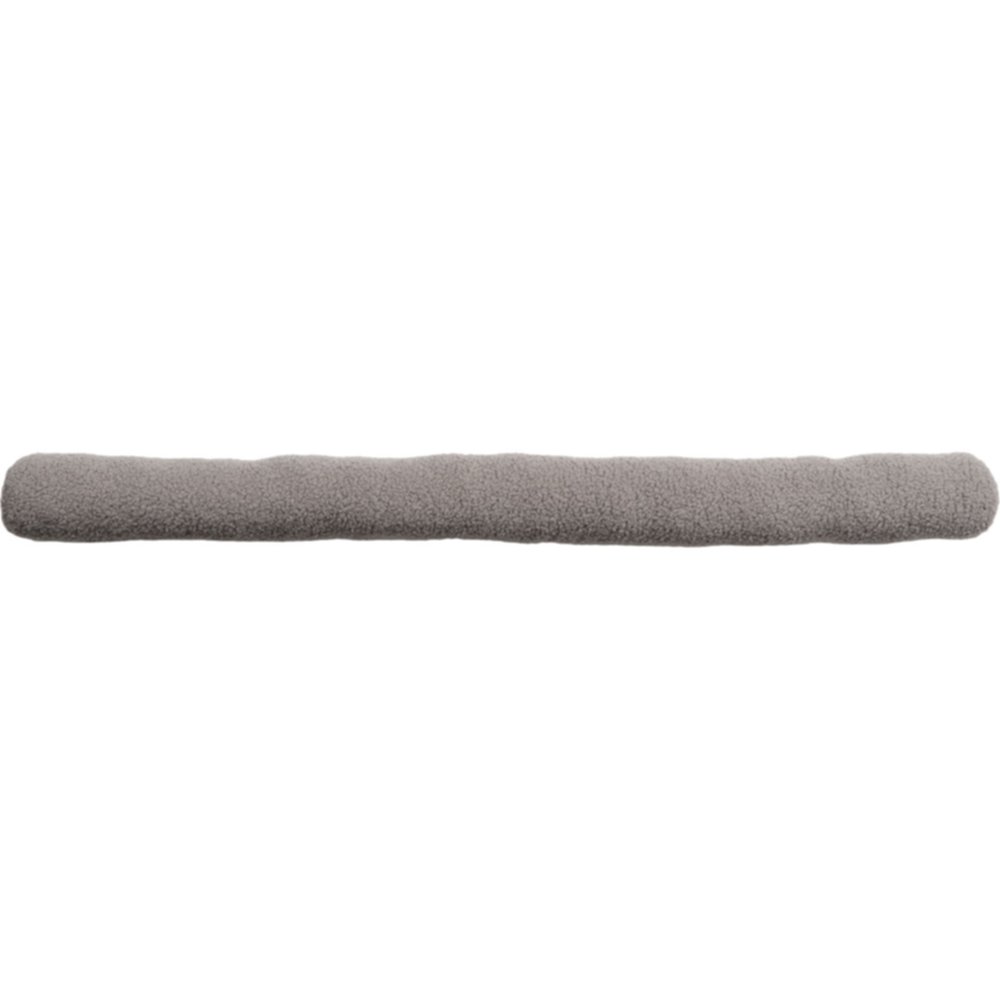 Boudin de porte simple bourrelet Bouclette 80 cm gris clair - LUANCE