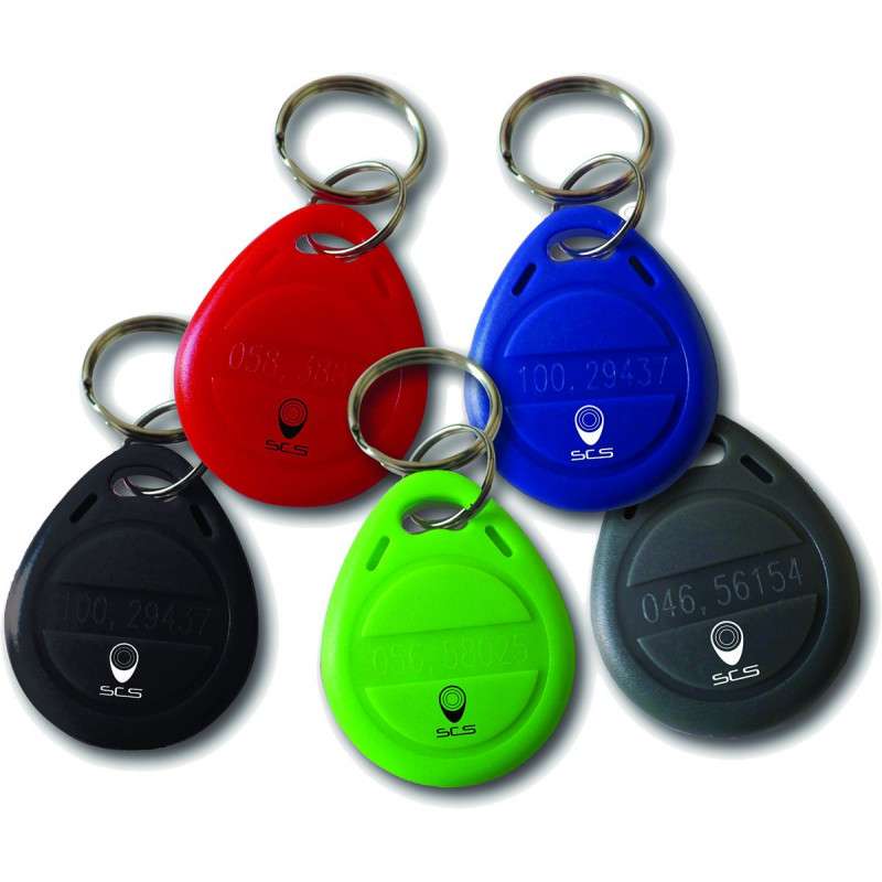 Lot de 5 badges de proximité - SCS SENTINEL