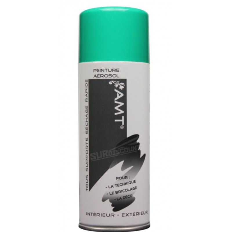 Peinture aérosol vert émeraude 330 mL - AMT