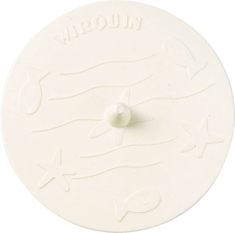 Bouchon silicone universel Ø105 mm blanc - WIRQUIN