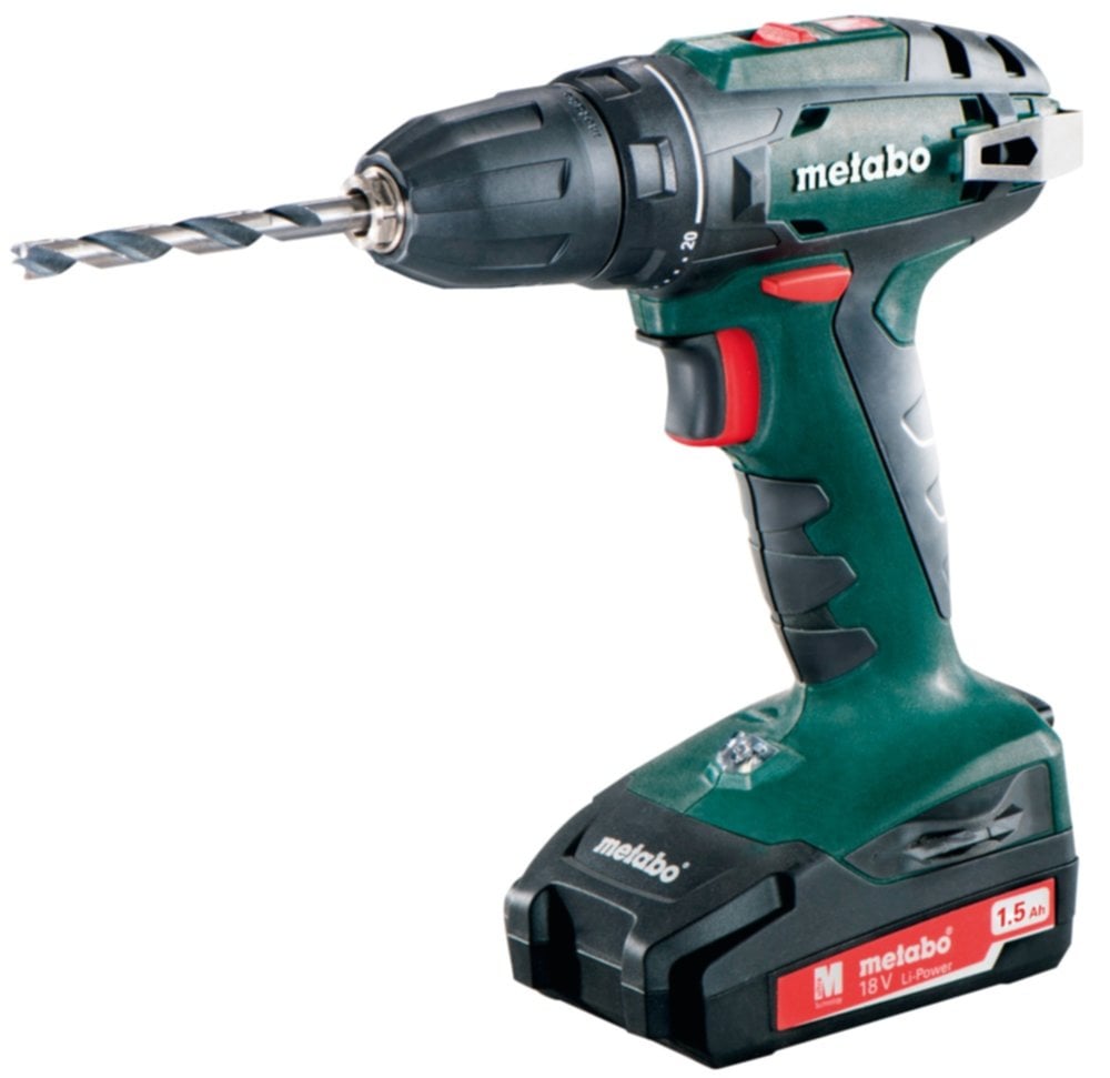 Perçeuse visseuse sans fil BS18 18V + 2x1,5Ah - METABO