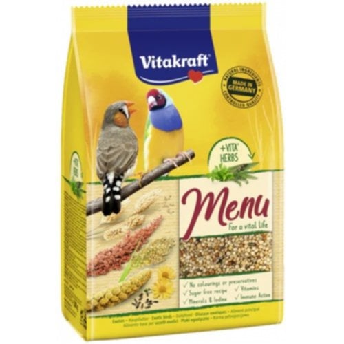 Aliment Menu oiseau exotique mélange complet 1 kg - VITAKRAFT