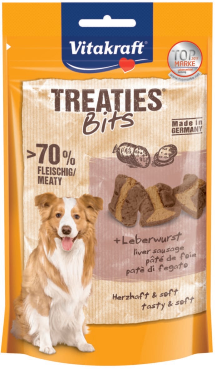 Friandise chien Treaties Bits foie 120 g - VITAKRAFT