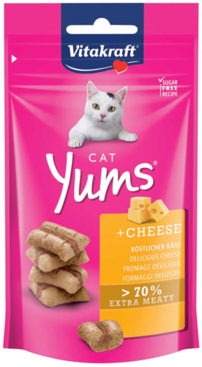 Friandise chat Cat Yums fromage 40 g - VITAKRAFT