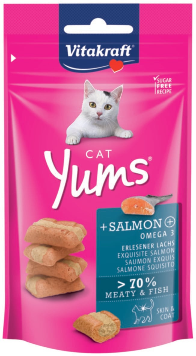 Friandise chat Cat Yums saumon 40 g - VITAKRAFT