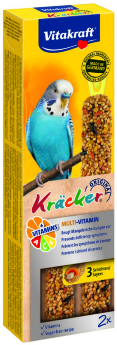 Kracker perruche multi vitamines x2 - VITAKRAFT