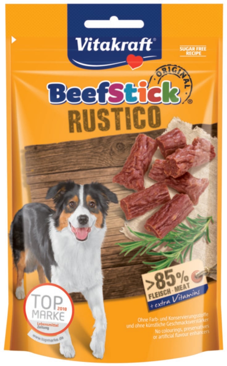 Friandise chien Beef Stick Rustico boeuf 55 g - VITAKRAFT