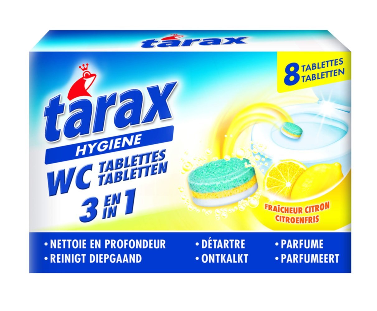 Set de 8 tablettes WC 3 en 1 - TARAX