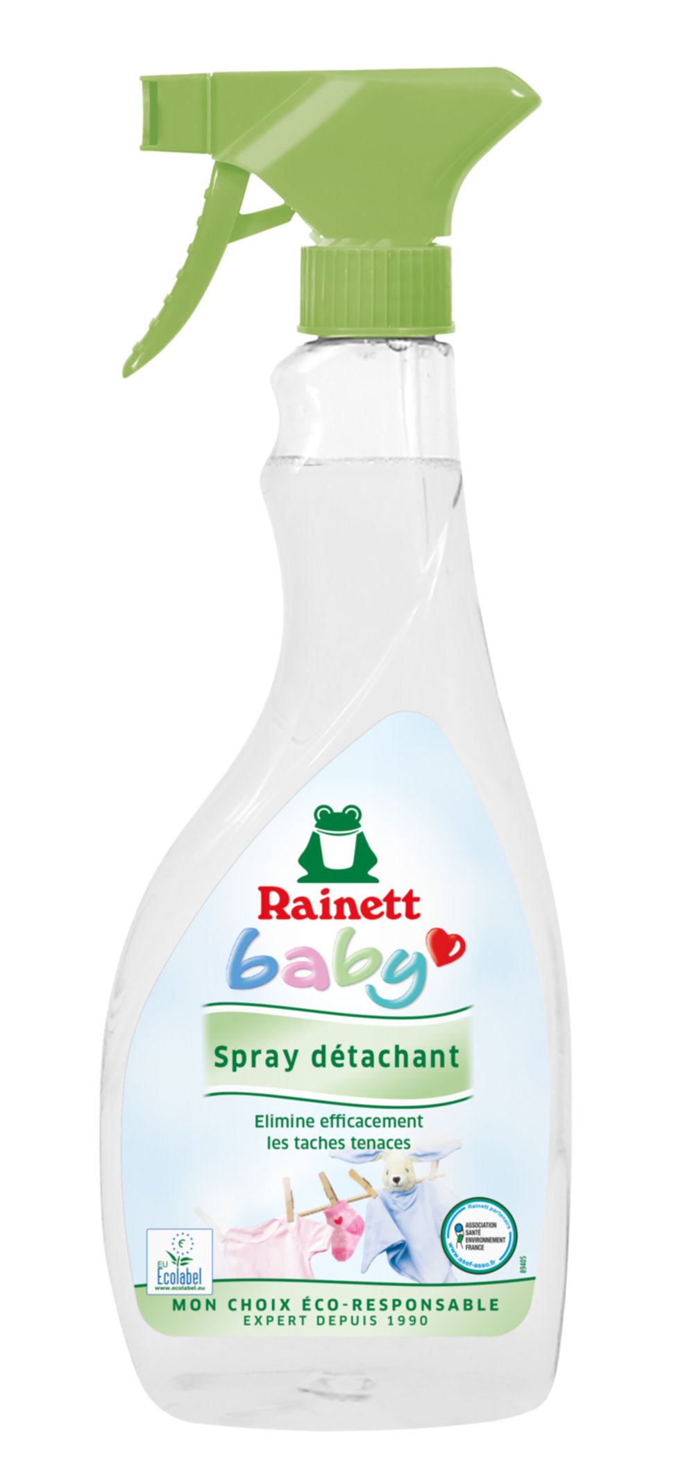 Détachant linge spécial bébé ecologique 500 mL - RAINETT