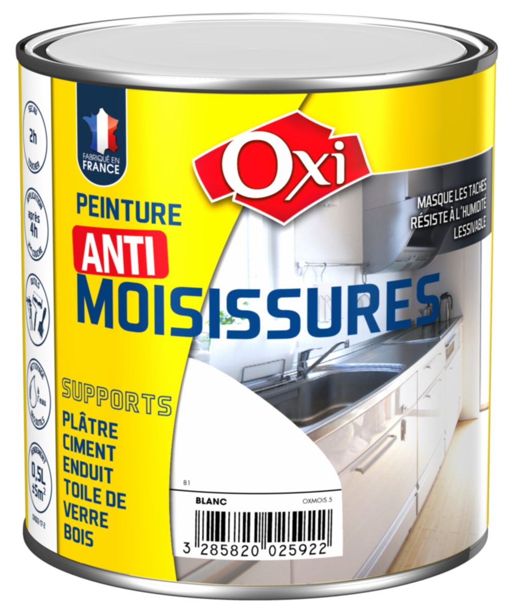 Traitement anti-moisissures 500 mL - OXI - Mr Bricolage