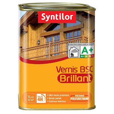 Vernis BSC brillant 1L incolore - SYNTILOR
