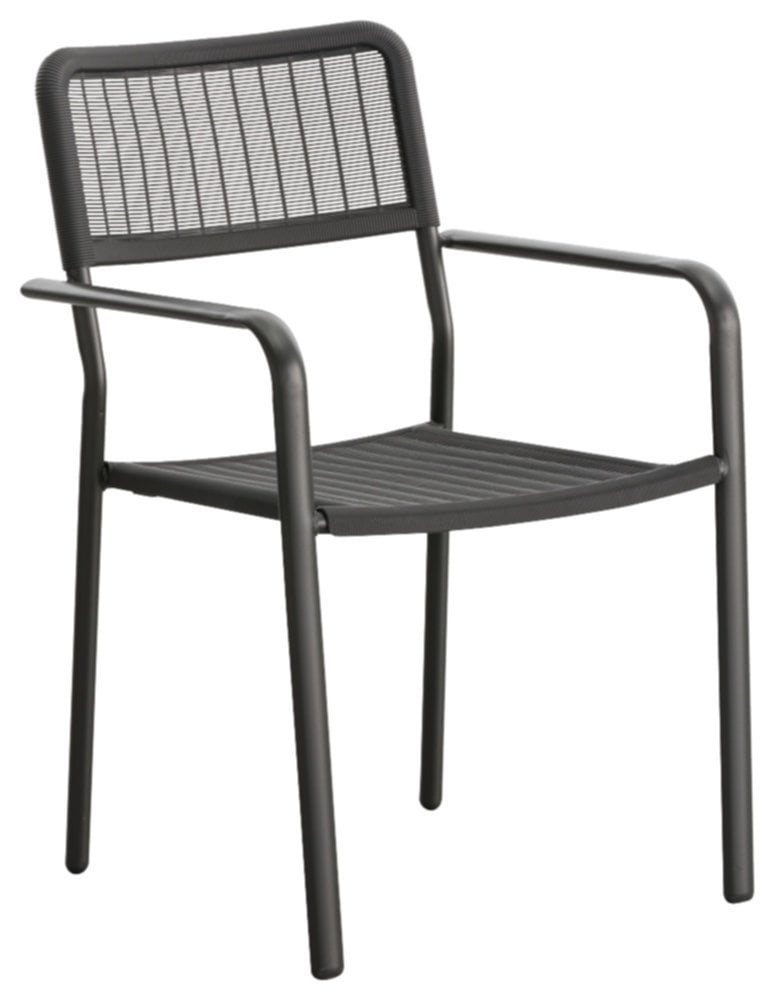 Fauteuil Myrtille 54,4x59,5x81,3cm Gris