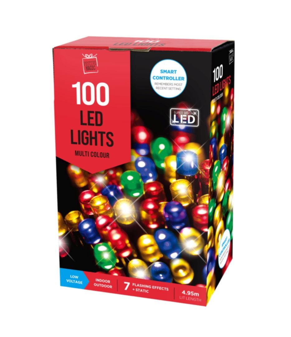 Set de 100 lumières led multicolore - UBL