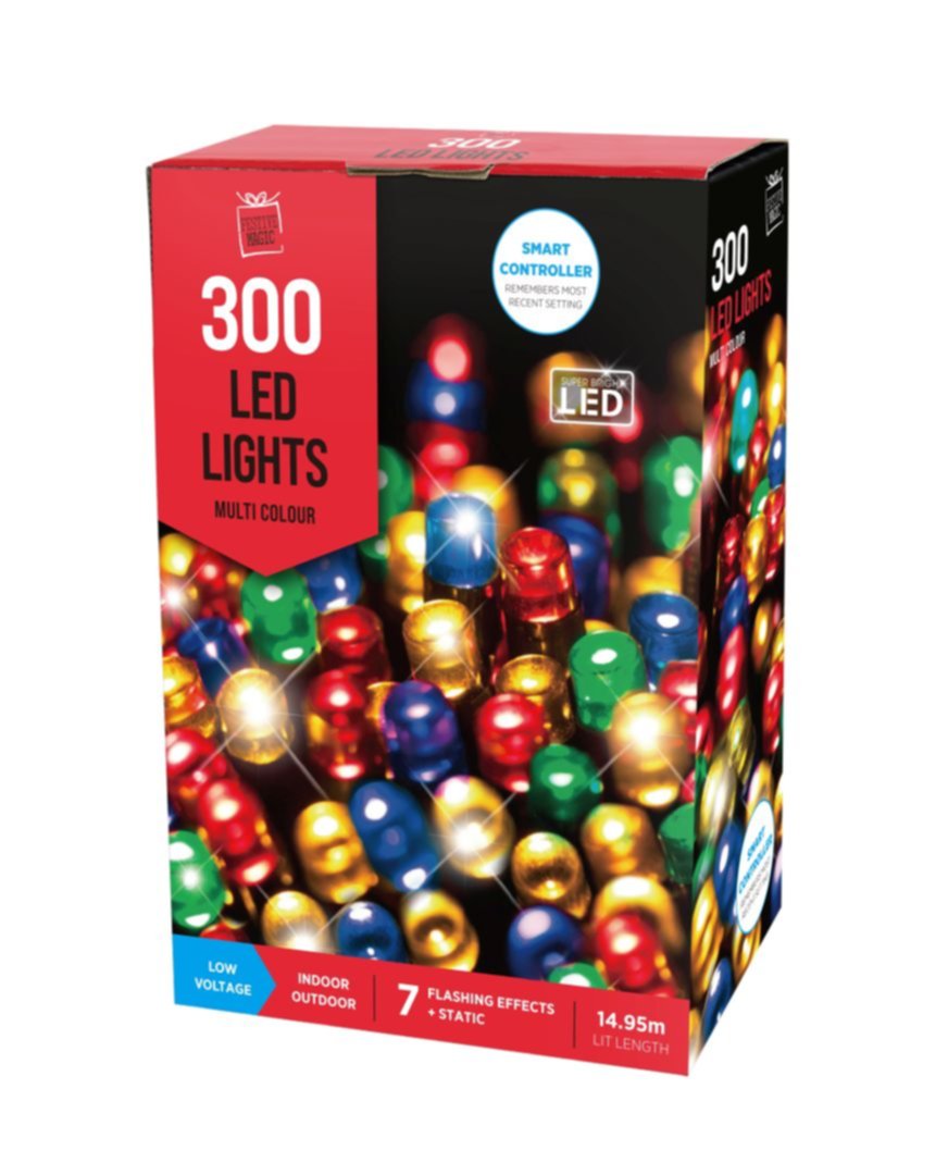 Set de 300 lumières led multicolore - UBL