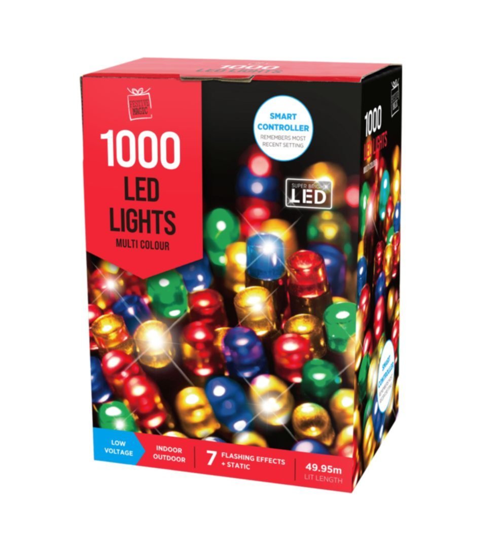 Set de 1000 lumières led multicolore - UBL