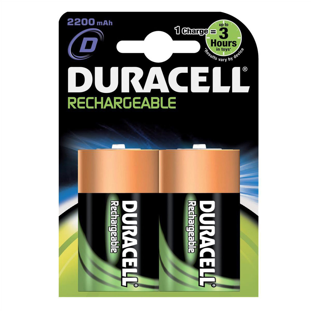 2 Piles rechargeables 2200MAH- DURACELL