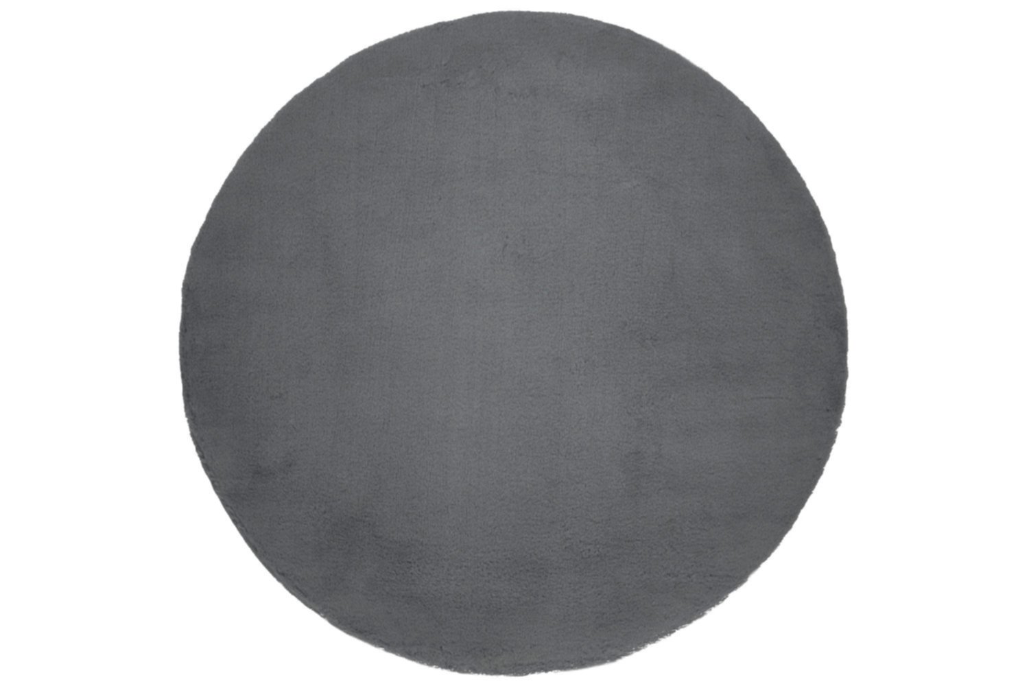 Tapis lavable rond Rex 4 Ø120 cm anthracite - BALTA