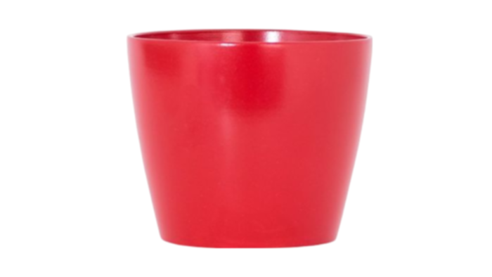 Cache-pot Núbia 31 cm rouge - ARTEVASI