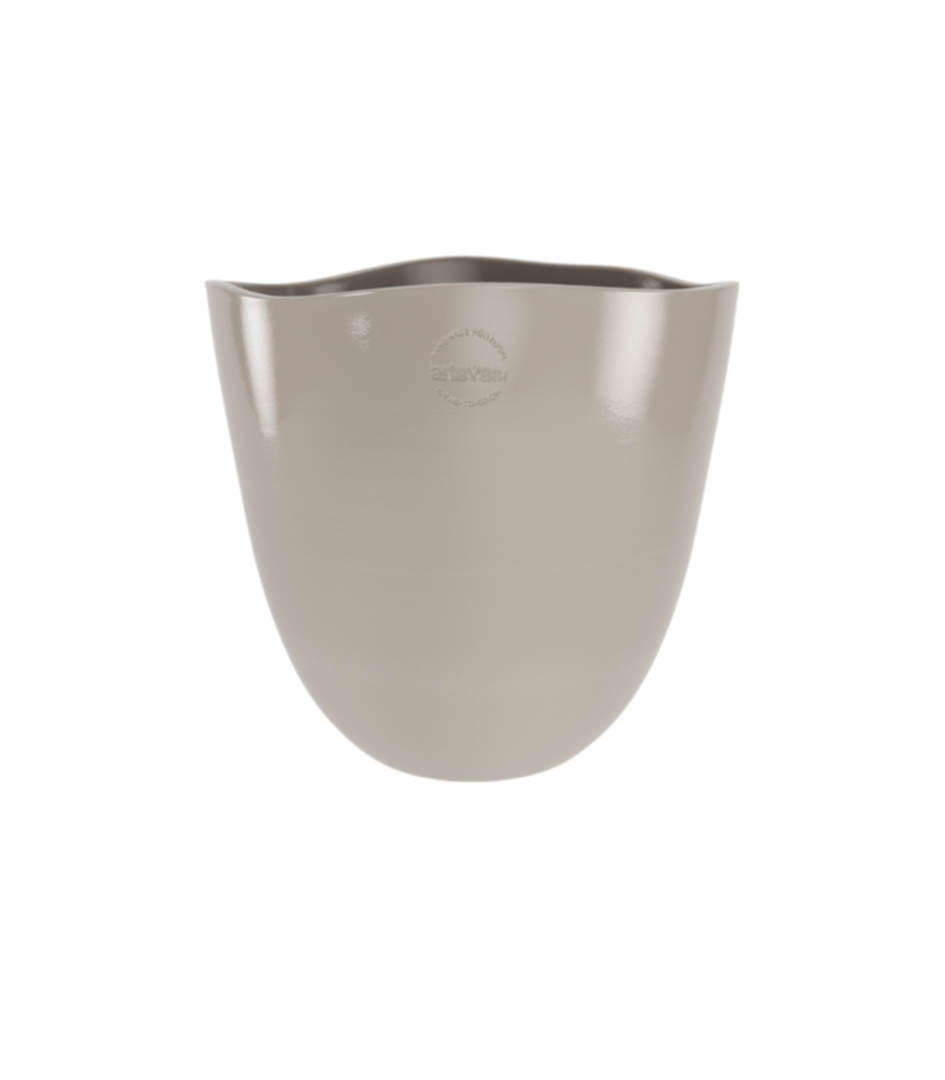 Cache-pot Penelope 33 cm beige - ARTEVASI