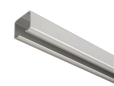 Rail de séparation Manta pour 1 vantail 1800 mm alu - CIME